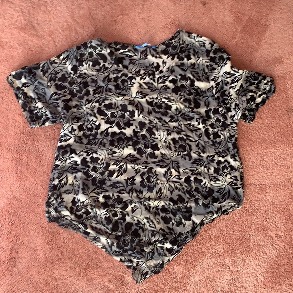 Blue ginger top from hawaii